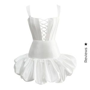Adeirlina - Honey Bunny dress in white